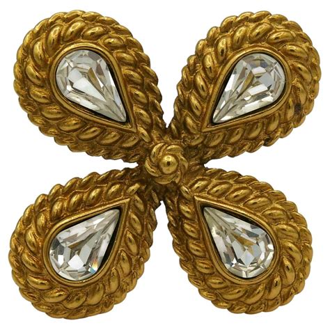 ysl vintage brooch|YSL brooch vintage.